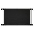 vidaXL Konferenčný stolík Čierny dub 100 x 50 x 51 cm Kompozitné drevo