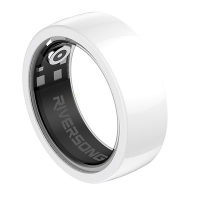 Riversong smart ring Trinity white SR01 size 8 diameter inside 18mm