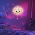 Hanging neon LED Paw Patrol on plexiglass - Skye OW-130546