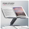AXAGON STND-LQ hliníkový HQ stojan na notebook 10"-17.3" nastaviteľná výška a uhol, sivý