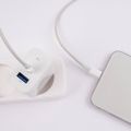 Forever TC-07-30AC PD QC charger 1x USB-C 1x USB 30W white
