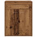 vidaXL Komoda staré drevo 60x30x75 cm kompozitné drevo