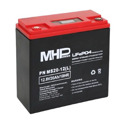 Batéria LiFePO4 12,8V 20Ah MHPower MS20-12(L) LC1-M5