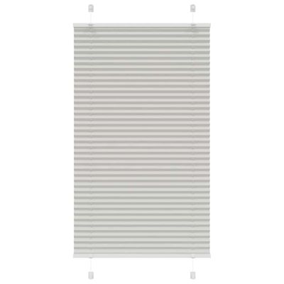 vidaXL plisovaná roleta svetlosivá 80x150 cm šírka látky 79,4 cm