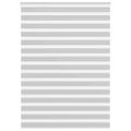 vidaXL Zebra roleta svetlosivá 160x200cm šírka látky 155,9cm polyester