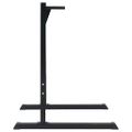 vidaXL Stanica na dipy Čierna 103,5 x 66,5 x 121,5 cm