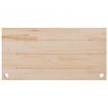 vidaXL Doska stolíka biela 100x55x2,5 cm masívne borovicové drevo