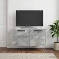 vidaXL Nástenná TV skrinka Nástenný Betónovo sivá 59,5 x 41 x 30 cm