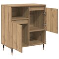 vidaXL Servírovacia skriňa Remeselný dub 60 x 35 x 70 cm