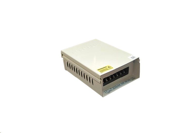CP-DPS-MD100P-12D Napájací zdroj pre viac kamer - 12V/10A v kovovom provedení