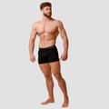 Pánske boxerky Seamless 2Pack Black - GymBeam, veľkosť L, veľkosť oblečenia L