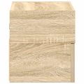 vidaXL Nástenný nočný stolík dub sonoma 45x26x28,5 cm