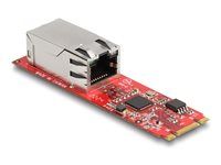 Konvertor M.2 Key B+M samec na 1 x RJ45 2