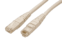UTP patchkabel kat. 6, 1m, bílý
