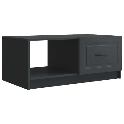 vidaXL Konferenčný stolík Čierna 90 x 50 x 37 cm Kompozitné drevo