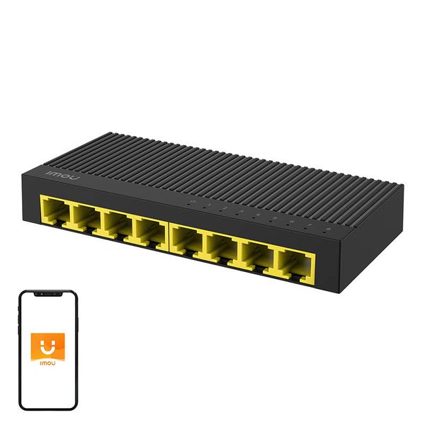 IMOU SG108C 8-portový prepínač LAN
