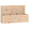 vidaXL Úložný box 109x36,5x33 cm masívna borovica