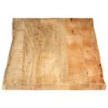 vidaXL Stolová doska 140x60x2,5 cm živý okraj masívne mango
