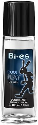 BI-ES COOL PLAY pánsky parfumovaný dezodorant v skle 100ml