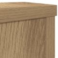 vidaXL Stojany na rastliny 2 ks dub artisan 10x10x18 cm kompoz. drevo