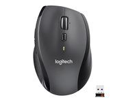 Myš - pre pravákov - laserová - bezdrôtová - 2.4 GHz - bezdrôtový prijímač USB