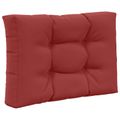 vidaXL Vankúš na vonkajšiu pohovku Polyester vínovo červená 60 x 60 cm