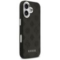Puzdro Guess Peony Hot Stamp Script MagSafe pre iPhone 17 čierne