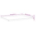 vidaXL Nástenné police 4 ks sivé sonoma 40x30x1,5 cm kompozitné drevo