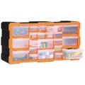 vidaXL Organizér s 22 zásuvkami 49x16x25,5 cm