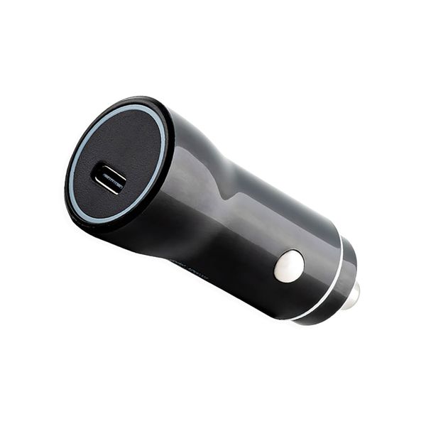 ER POWER 20W USB-C PD autonabíjačka - čierna