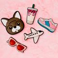 3D Sticker Pink 5pcs set