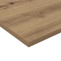 vidaXL Polica na knihy 3 úrovní 4 ks 80 x 20 x 1,5 cm Kompozitné drevo