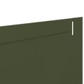 vidaXL Obrubník trávnika 30 ks 102 x 10 x 4 cm Oceľ Olivovo zelená