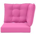 vidaXL Vankúš na vonkajšiu pohovku Polyester Ružová 50,5 x 50,5 cm