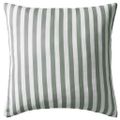 vidaXL Vankúše do exteriéru 2 ks pruhované 45x45cm sivé