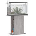 vidaXL Stojan na akvárium sivý sonoma 75x36x72,5 cm kompozitné drevo