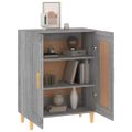 vidaXL Komoda sivý dub sonoma 69,5x34x90 cm spracované drevo