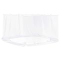 vidaXL Moskytiéra na altánok 220 mesh Biela 4 x 3 x 2 cm Polyester