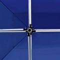 vidaXL Profesionálny skladací stan+steny, hliník 4,5x3 m, modrý