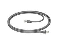 Logitech Cat5e Kit - Patch kábel - RJ-45 (M) do RJ-45 (M) - 3 m - SF/UTP - CAT 5e - grafit