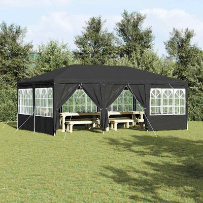 vidaXL Párty stan Antracit 600 x 400 x 266 cm Polyetylén