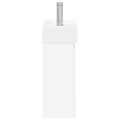 vidaXL Kúpeľňová skrinka s batériou Biela 45,5 x 22,5 x 84 cm