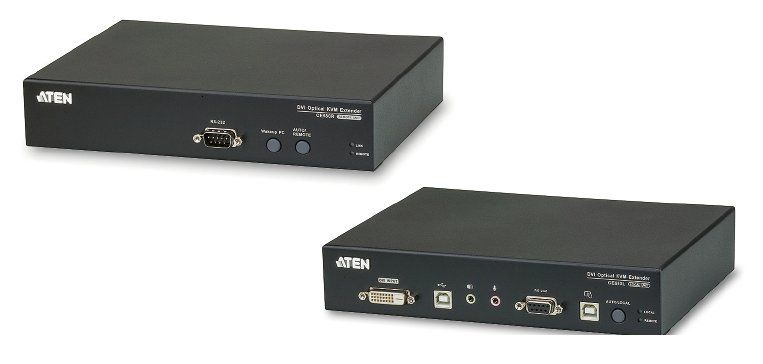 ATEN Extender PC-konzola DVI po optike do 20km
