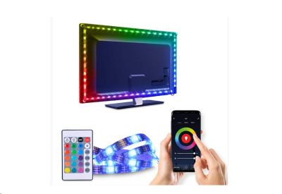 LED pásek Solight WM58 WiFi SMART barevný pro podsvícení TV 4x 0,5m