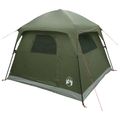 vidaXL Stan chata Olivovo zelená 244 x 213 x 183 cm Polyester a oceľ