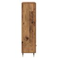 vidaXL Highboard Staré drevo 69,5 x 31 x 115 cm Kompozitné drevo