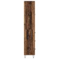 vidaXL Highboard Staré drevo 69,5 x 34 x 90 cm Kompozitné drevo