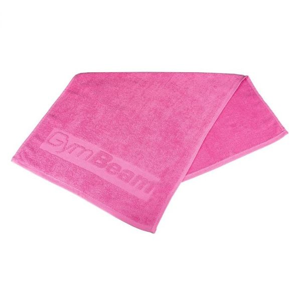 Ručník do fitka ružový - GymBeam