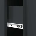 vidaXL Zásuvkový kabinet 66 x 34,5 x 90 cm Kompozitné drevo Čierna