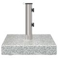 vidaXL Základňa pre slnečník Sivá 41 x 41 x 37 cm Granite